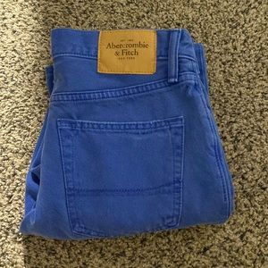 blue a&f jeans size 30/32